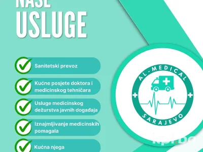 Sanitetski prevoz "AL-MEDICAL" Sarajevo 3