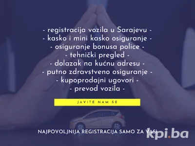 Registracija Vozila Sarajevo 1