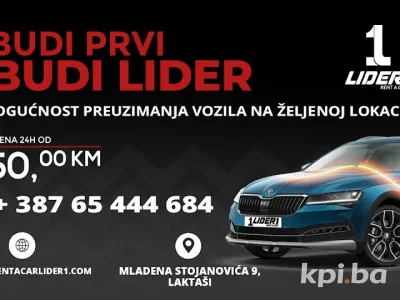 Aerodrom Banja Luka Rent a Car Lider 1, Banja Luka Laktaši