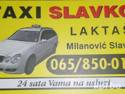 Taxi (taksi) Milanović Laktaši - Prevoz putnika 2