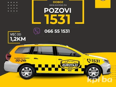 Eurotaxi Doboj - 1531 - Usluge Taxi prevoza 2