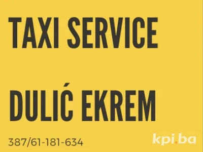 Taxi Bihać - Ekrem Dulić 3