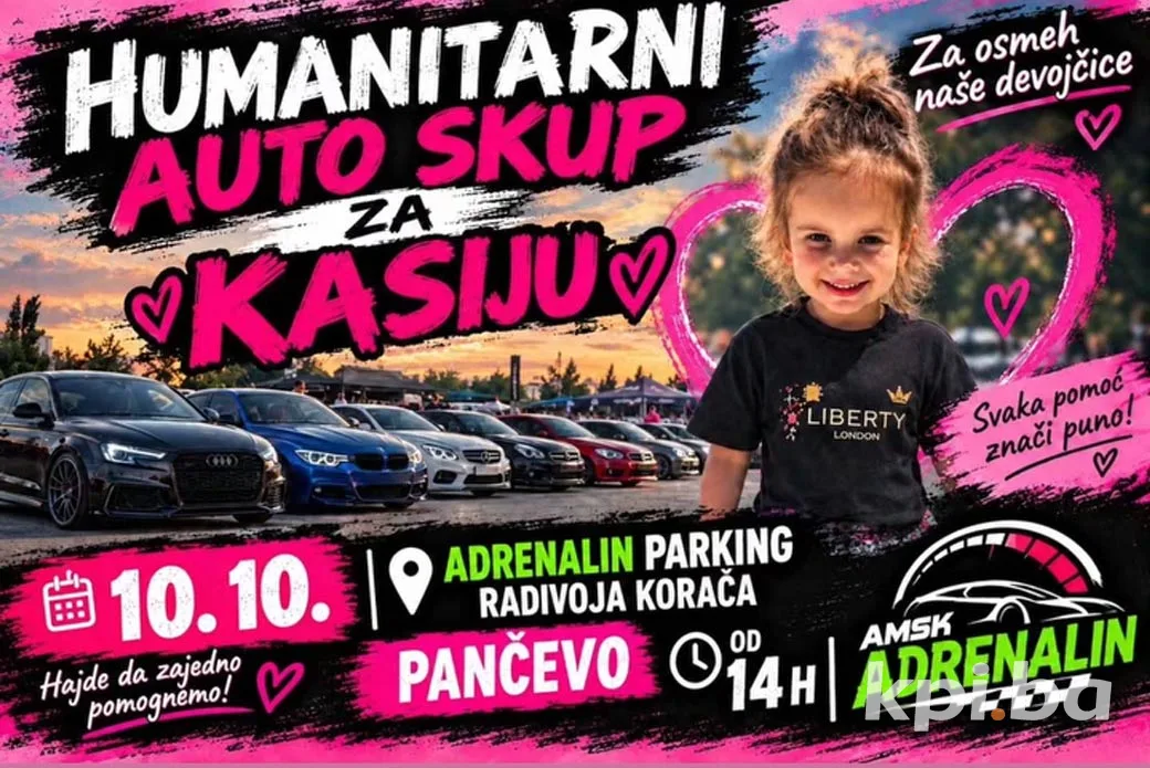 Humanitarni auto skup za Kasiju