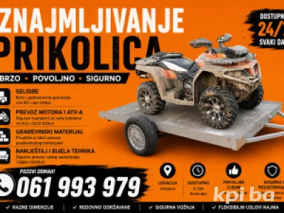 Iznajmljivanje prikolice
