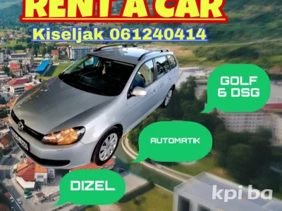 Rent a car "DIBE"KISELJAK Golf 6 DSG Diz.061240414