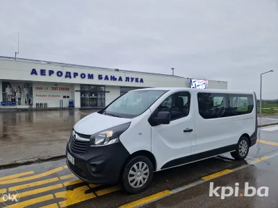 PUTNICKI KOMBI 8+1 OPEL VIVARO RENAULT TRAFIC IZNAJMLJIVANJE