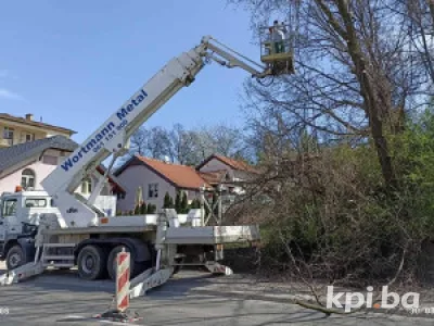Iznajmljivanje dizalice Ruthmann 28m