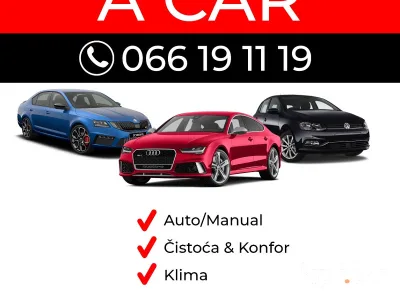 RENT A CAR (iznajmljivanje vozila)