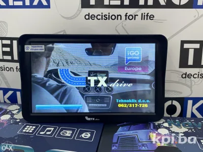 GPS Navigacija TXdrive 9" IGO auto, kamion, bus navigacije